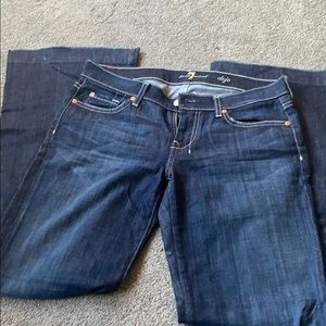 7 for all mankind dojo jeans. Inseam 33”